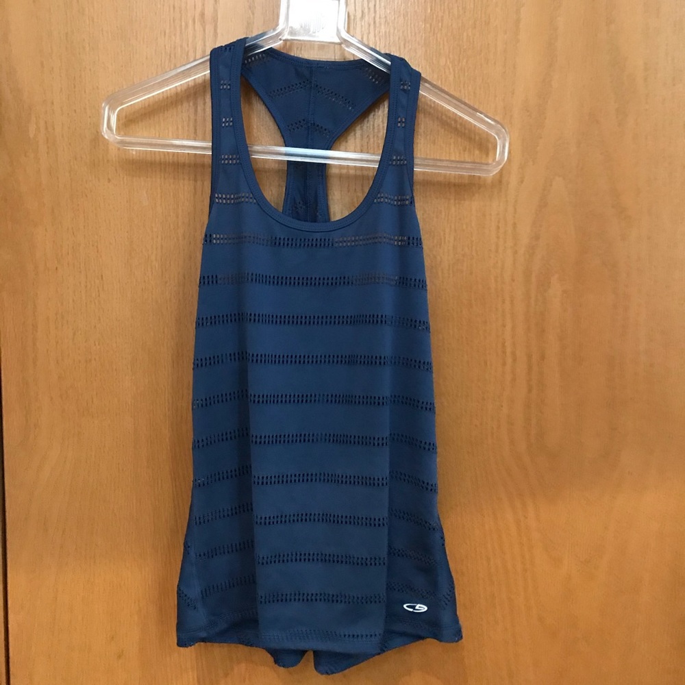 Blue Champion tank